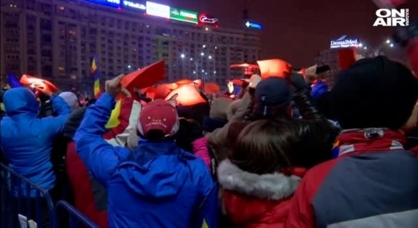 Румънците на протест: Не се поддаваме на празни обещания