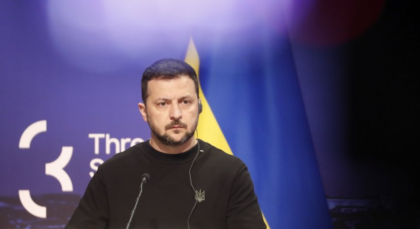 Зеленски: Западът може да защити Украйна както защити Израел, който също не е в НАТО