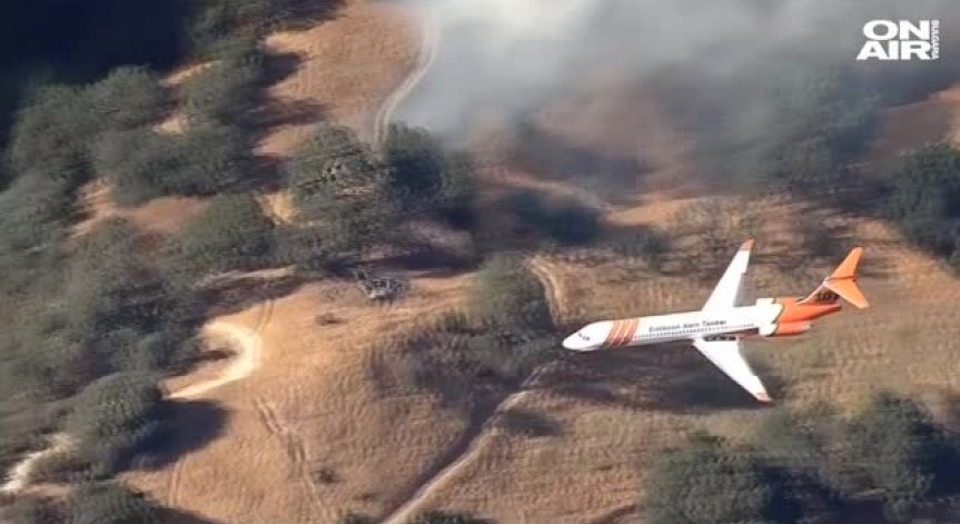 Нов огромен пожар в Северна Калифорния