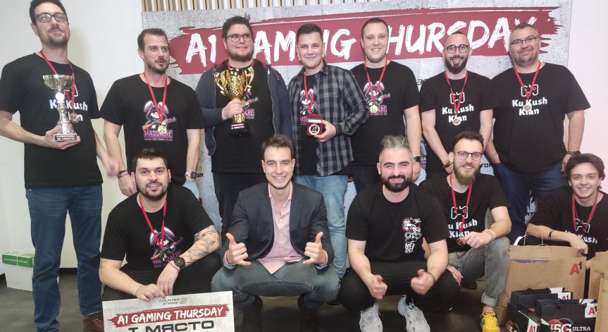 Над 100 представители на А1 се включиха във второто издание на вътрешния гейминг турнир A1 Gaming Thursday