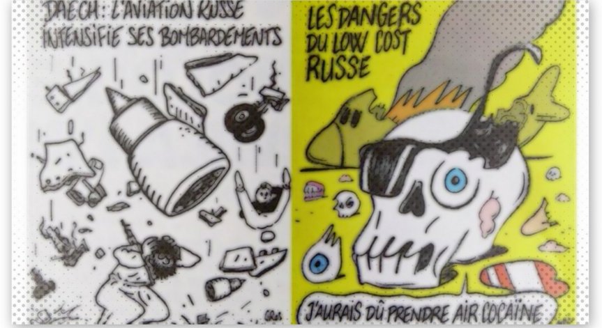 Кремъл: Карикатурите на Charlie Hebdo за А321 са кощунство