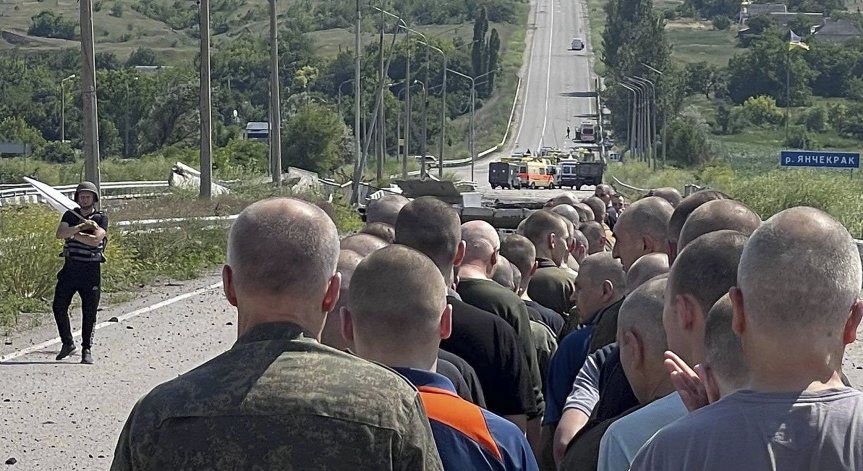 Русия и Украйна си размениха 218 военнопленници