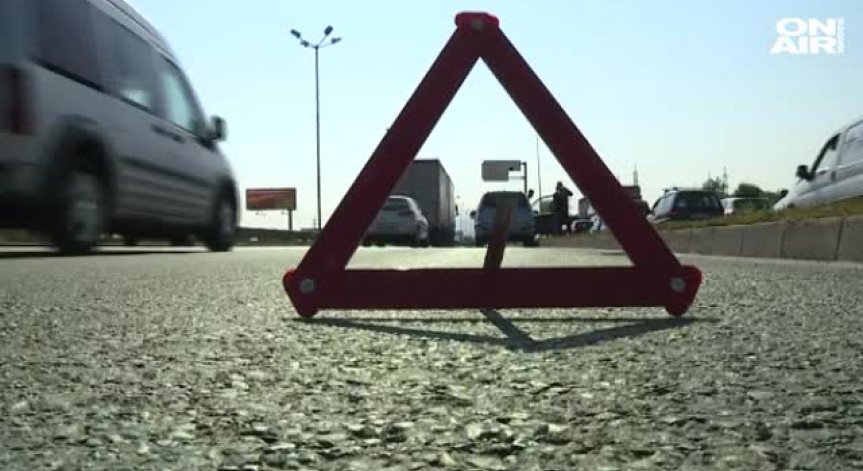 Катастрофа и ремонт задръстиха Околовръстното в София