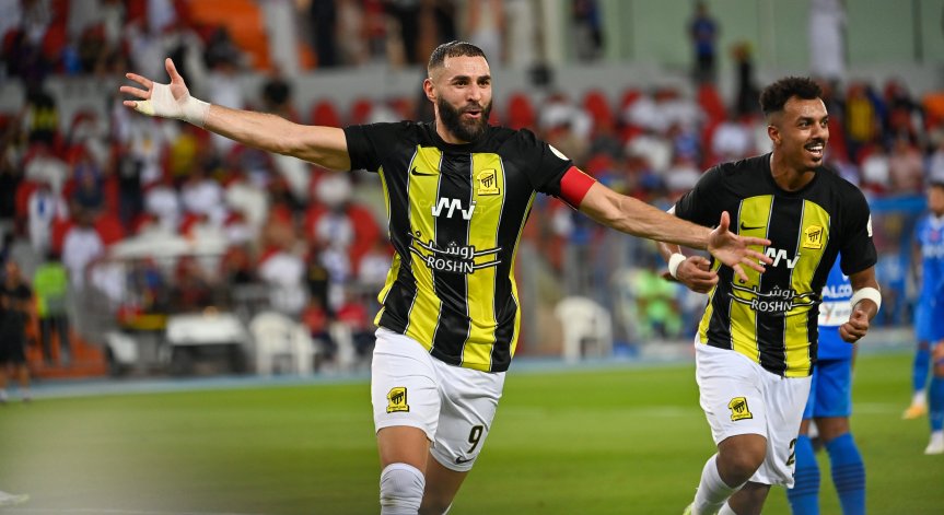 Бензема вкара и в двете врати при равенството на 