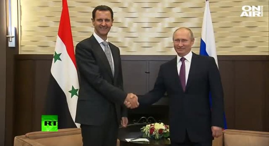 Путин и Асад в един глас: Войната в Сирия е към края си