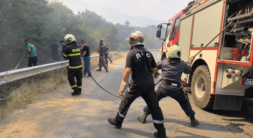 Няма пострадали къщи.