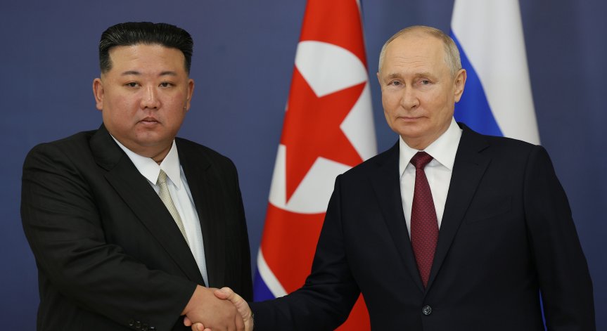 Ким Чен Ун пред Путин: Винаги ще съм с Русия на фронтовата линия на независимостта