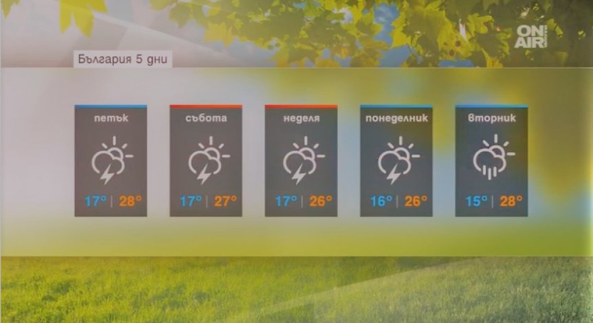 Бурите продължават, но да очакваме и вятър
