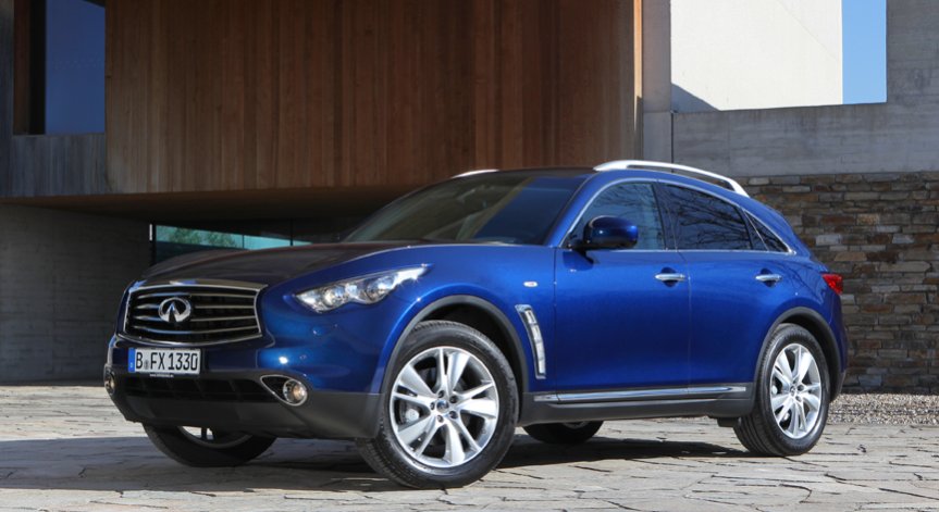 Infiniti FX с подобрен външен вид