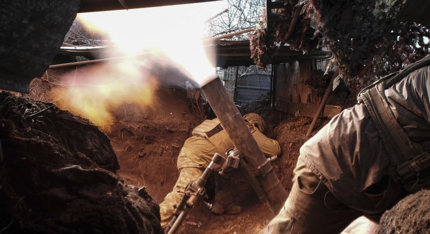 През януари руснаците са успели да окупират 268 кв. км.