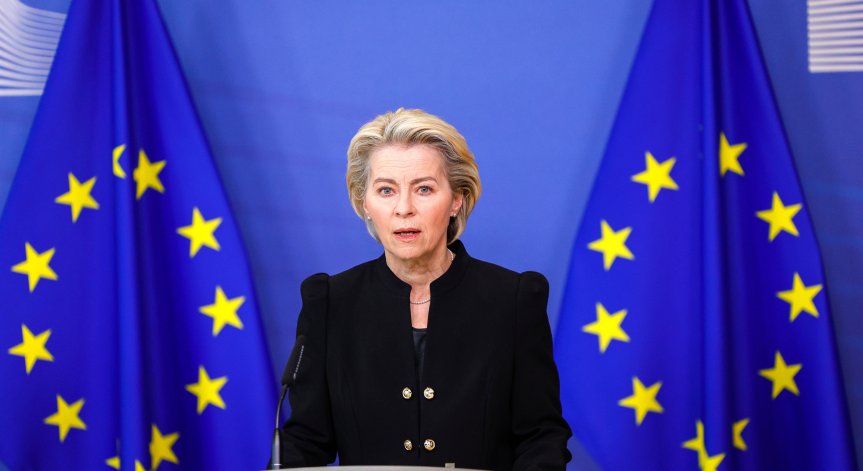 Фон дер Лайен: Не трябва да позволяваме на Русия да разделя Европа на сфери на влияние
