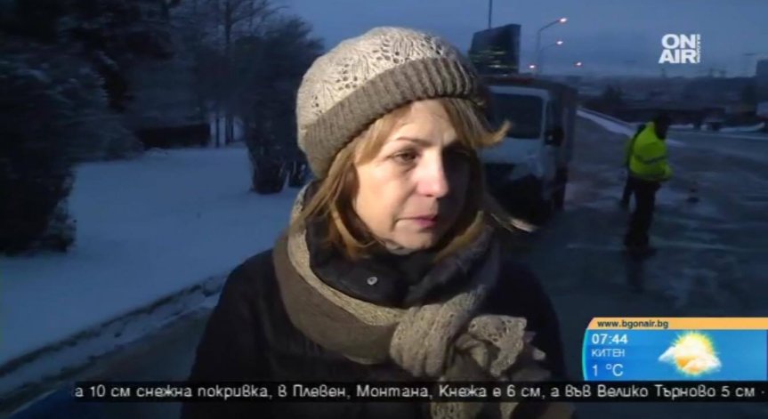 Фандъкова: 150 снегорина работиха тази нощ в столицата