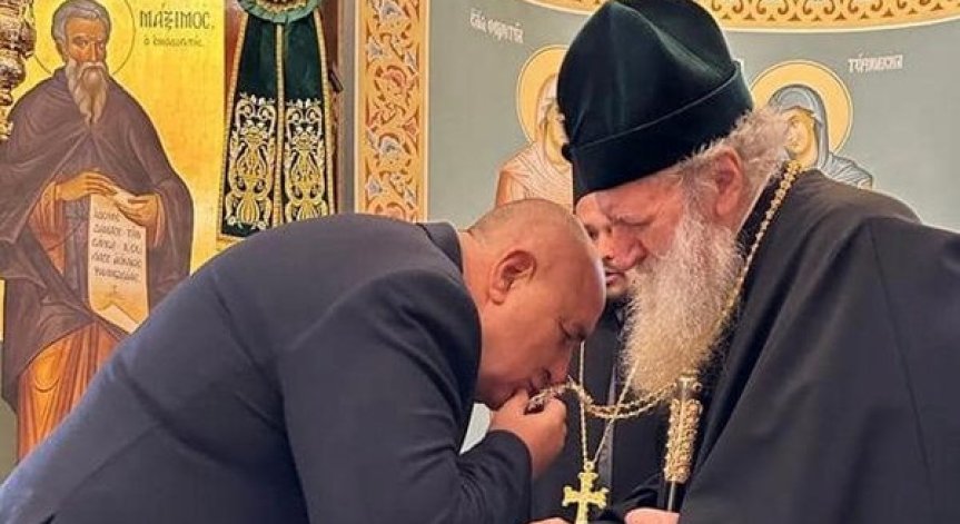 На Благовещение: Борисов получи благословия от Патриарх Неофит