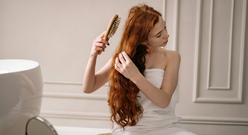 Лесна маска с извара бори косопада