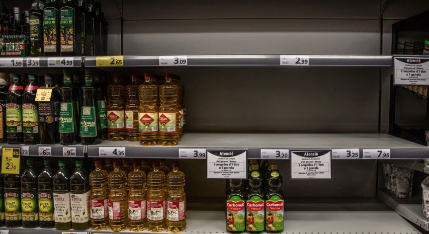 В Испания разграбиха олиото, въведоха лимит за продажба в магазините