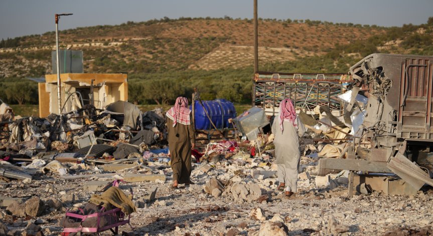 Русия удари Сирия по въздух, 34 души загинаха