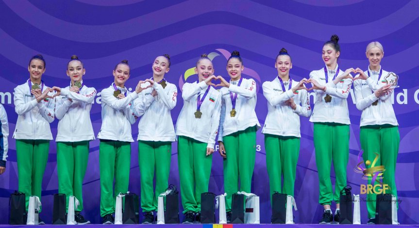 Историческо злато за ансамбъл девойки на световното в Клуж, шампионска титла и в отборната надпревара