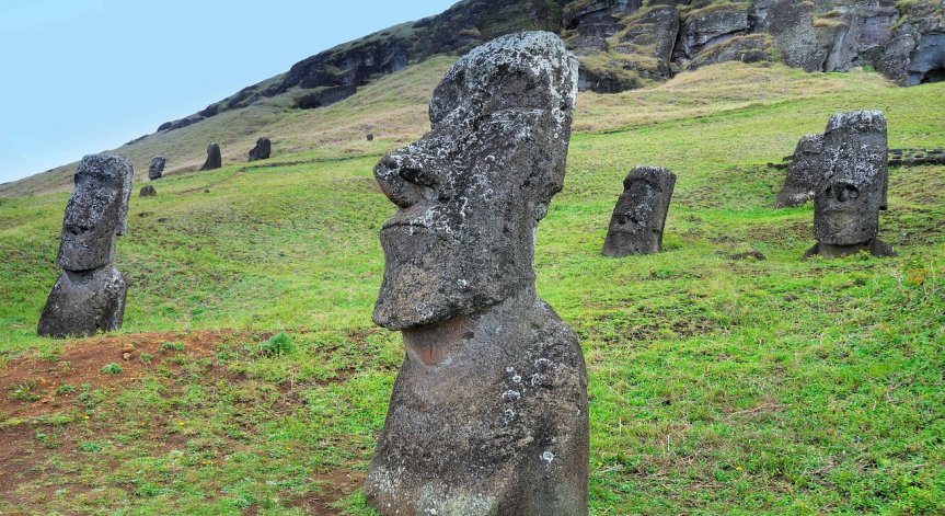 Разгадаха тайната на движещите се моаи на Великденския остров