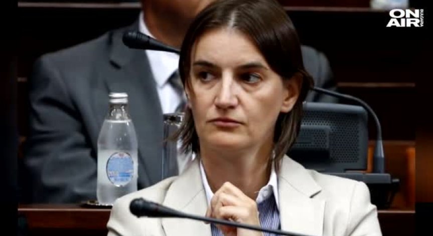 Сръбският премиер Ана Бърнабич обяви, че чака дете от партньорката си