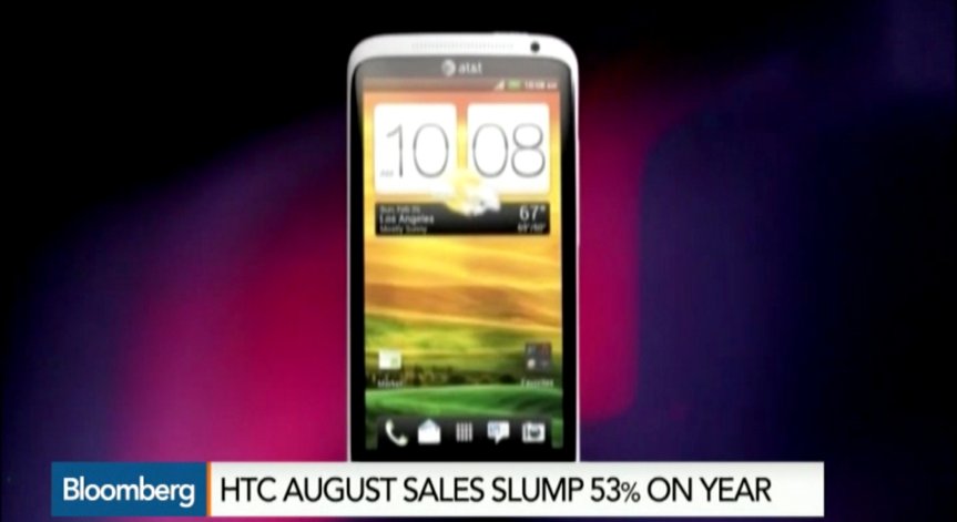 Продажбите на HTC за август със спад от 53%