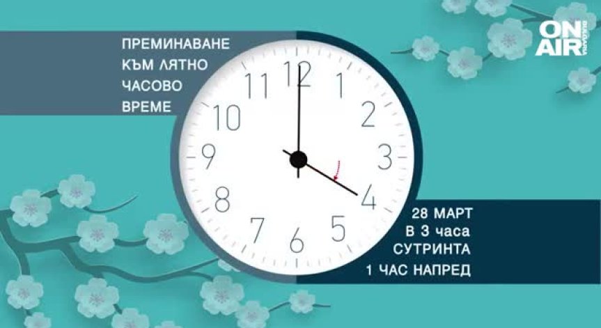 Местим часовниците с един час напред, ще спим по-малко
