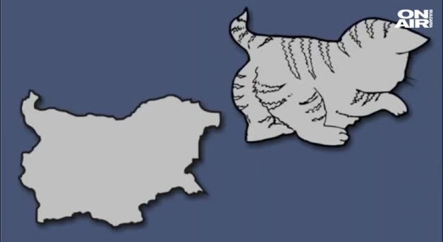 Европейските държави под формата на животни?