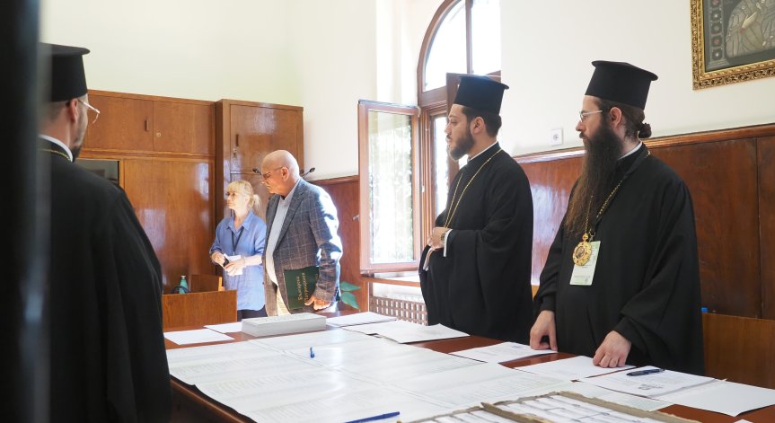 Регистрация на делегатите за избор на български патриарх