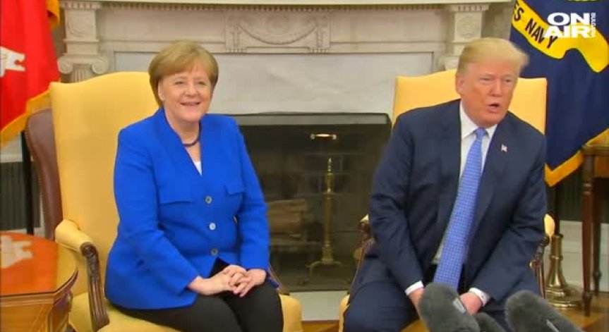 Ключова среща отвъд Океана: Меркел на работно посещение във Вашингтон