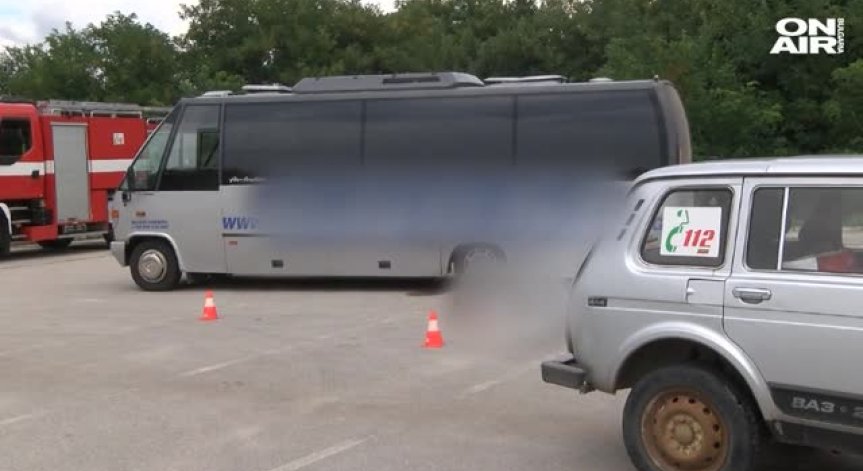 Трагедия в Хасковско: Шофьор бе премазан от автобуса си