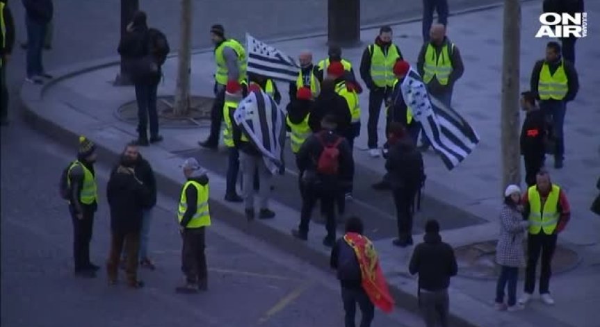 Масови арести в Париж преди планираните протести на 