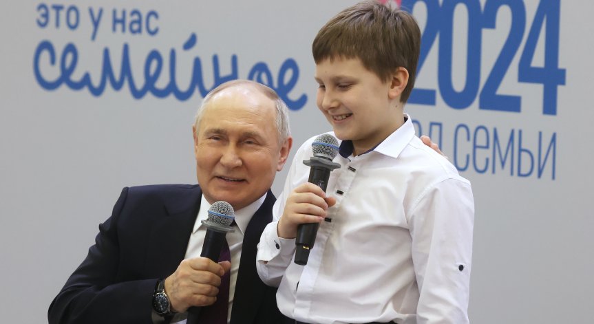 Руският президент Владимир Путин иска още деца