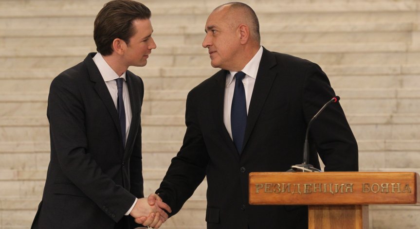 Австрия подкрепя България за присъединяване към Шенген