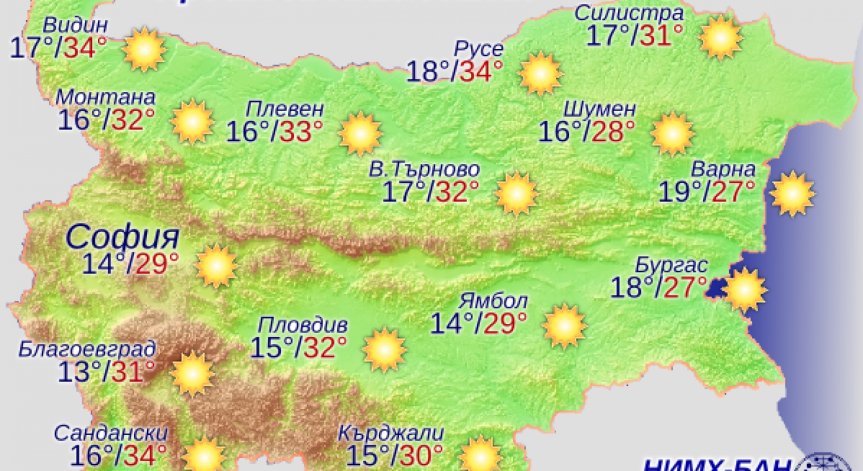 Речните нива ще се понижават или задържат