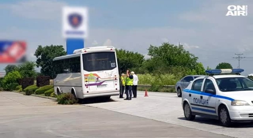 Шофьор на автобус в Пловдив загина при катастрофа