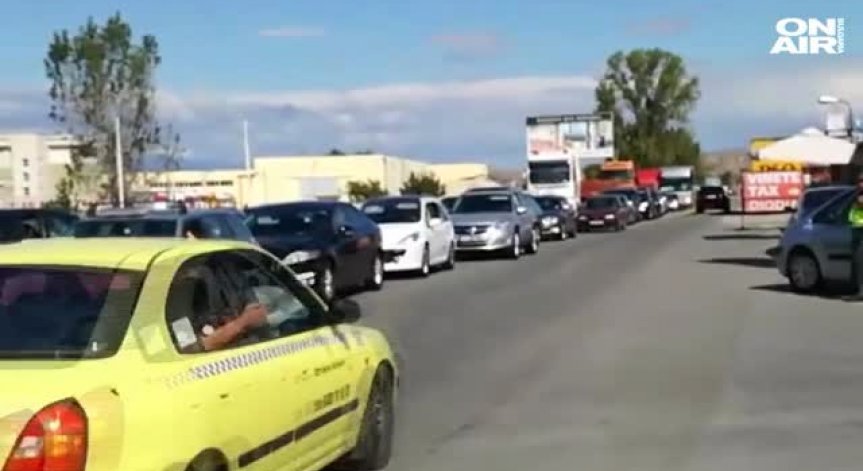 Километрични задръствания на ГКПП 