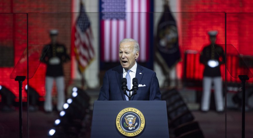 Байдън: Тръмп и привържениците му са екстремистка заплаха за нацията