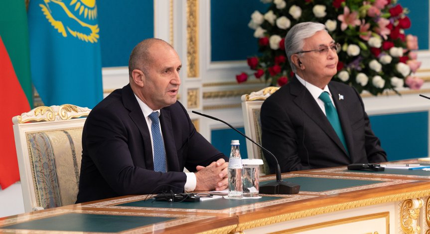 България подкрепя стремежа на Казахстан да изгради собствени ядрени мощности.