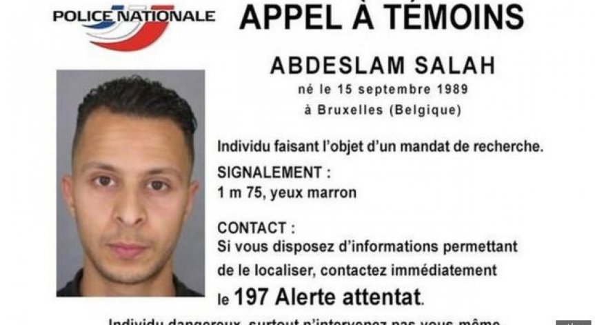 Франция издаде международна заповед за арест на терорист от 13 ноември