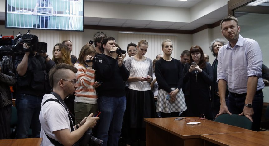 Навални призова своите привърженици да 