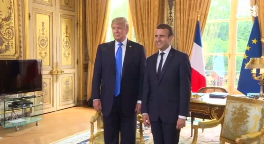 Макрон е първият чуждестранен гост на Тръмп в Белия дом