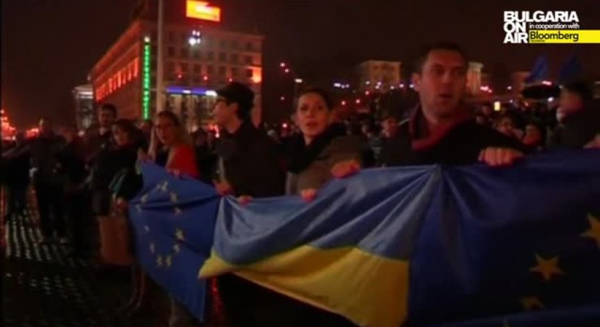 Една година от началото на протестите на Майдана в Киев