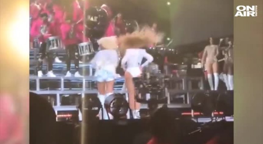 Звезден гаф: Бионсе падна на сцената на фестивала Коачела