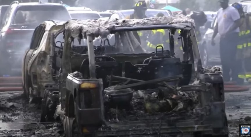 Незагасено барбекю запали 8 коли по време на футболен мач (ВИДЕО)