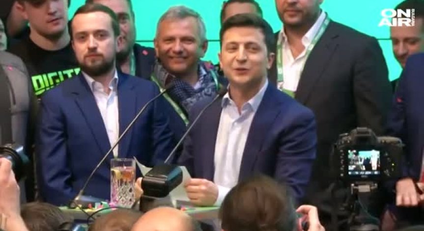 Володимир Зеленски е новият президент на Украйна