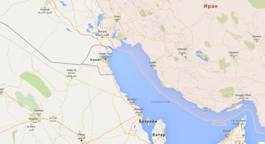 Два военни катера на САЩ бяха задържани от Иран