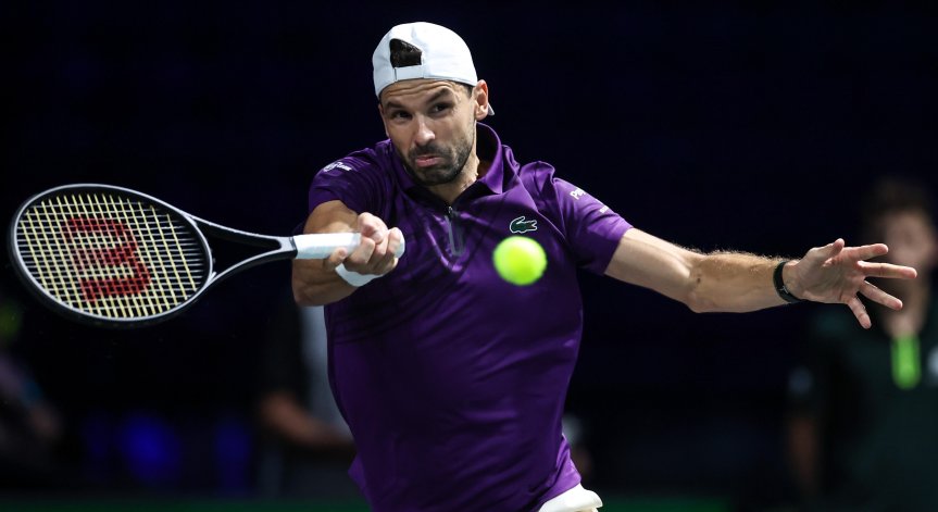 Григор Димитров остава под №44 в света на тениса