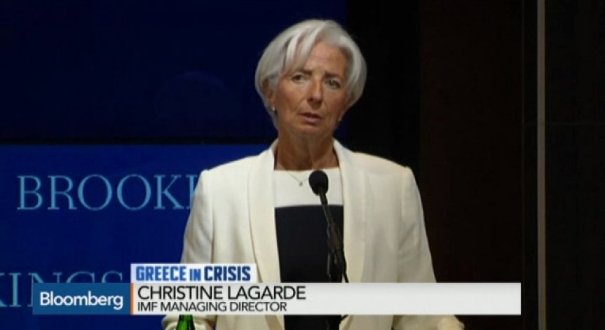 Кристин Лагард смята за необходимо преструктурирането и намаляването на гръцкия дълг