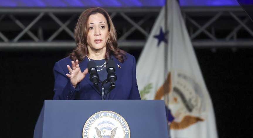 Камала Харис избра свой вицепрезидент.