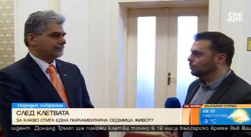 Милен Михов, ПФ: В речта си Радев действа като пилот от американските филми