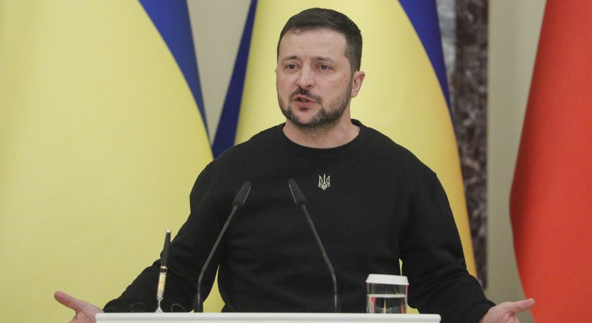 Зеленски разбрал от медиите за тече на секретни документи от Пентагона